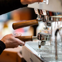 Ascaso - Barista T Plus Raised 2 Group Espresso Machine White/Wood - BT.16U