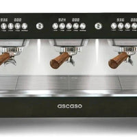 Ascaso - Barista T Plus Raised 3 Group Espresso Machine Black/Wood - BT.20U