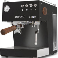 Ascaso - DUO PID Portafilter Espresso Machine 120V Black/Wood - DU.108 - Special Order Item, ETA 3-4 Weeks