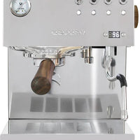 Ascaso - DUO PID Portafilter Espresso Machine 120V Inox/Wood - DU.111 - Special Order Item, ETA 3-4 Weeks