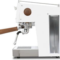 Ascaso - DUO PID Portafilter Espresso Machine 120V White/Wood - DU.110 - Special Order Item, ETA 3-4 Weeks