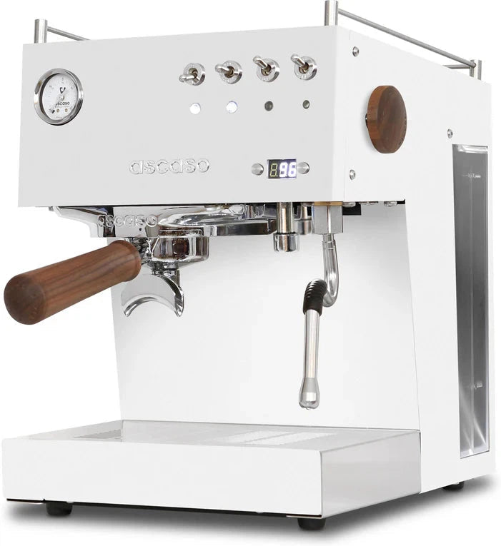 Ascaso - DUO PID + Versatile Espresso Machine 120V, ETL, NEMA 5-20 INOX/WOOD - DU.312