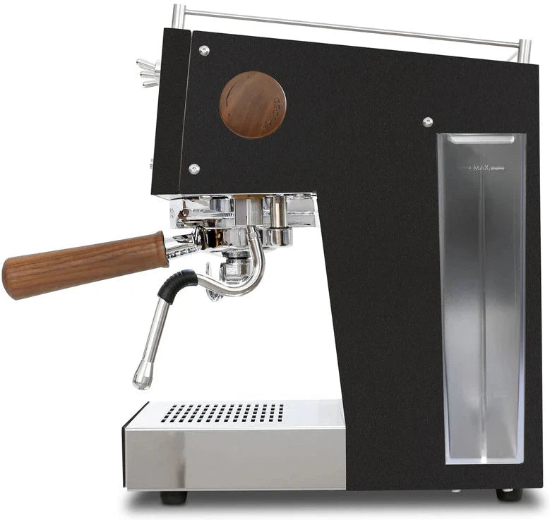 Ascaso - DUO PID Versatile Espresso Machine 120V, NEMA 5-15 Black/Wood - DU.309