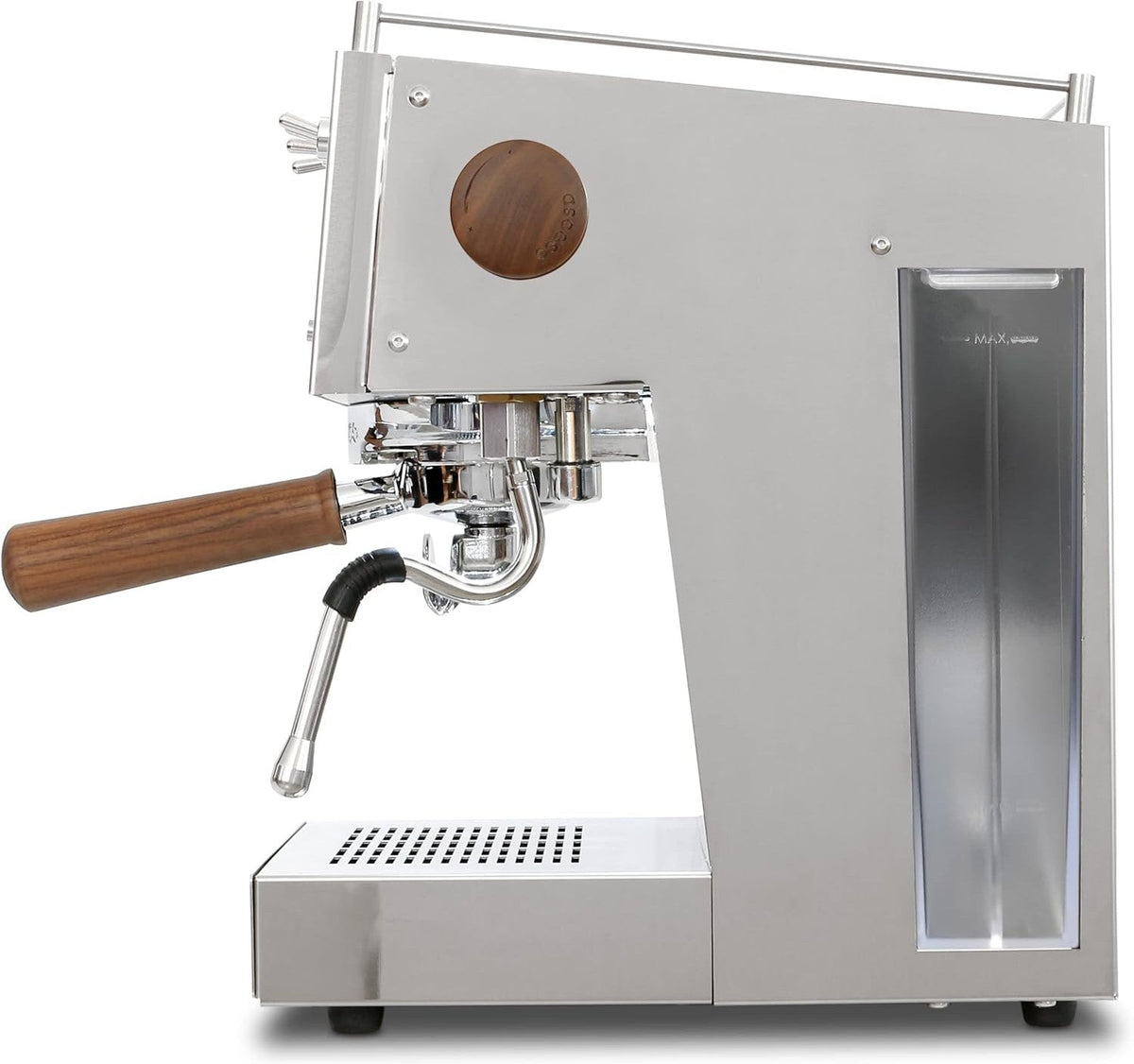 Ascaso - DUO PID Versatile Espresso Machine 120V, NEMA 5-15 Inox/Wood - DU.302
