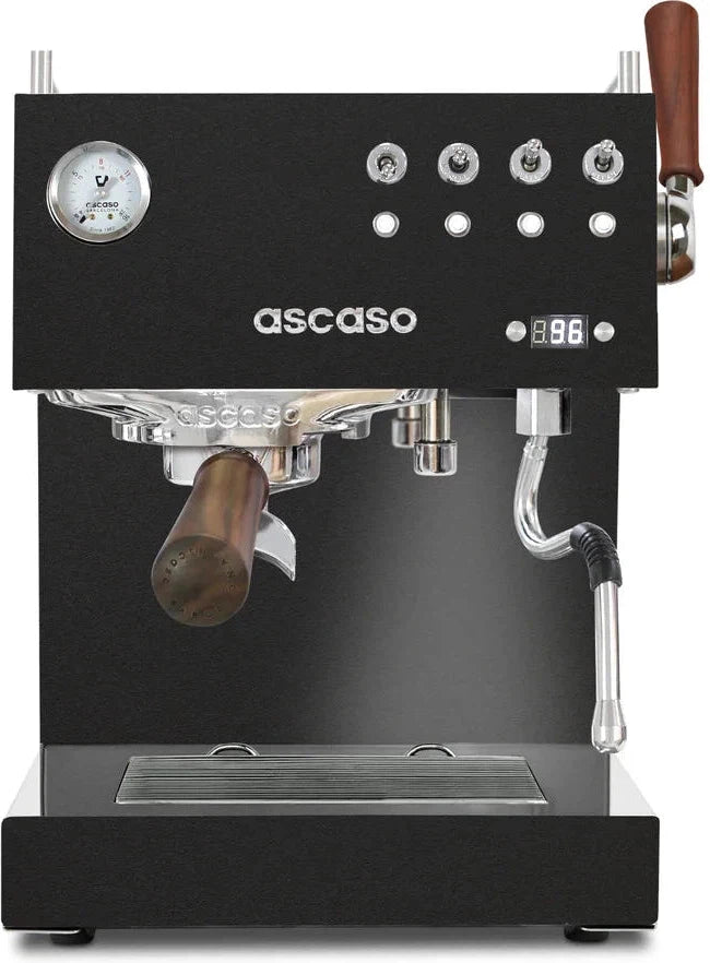 Ascaso - DUO PID + Versatile Espresso Machine 120V, NEMA 5-20 Black/Wood - DU.313