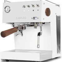 Ascaso - DUO PID Versatile Espresso Machine 120V, NEMA 5-20 White/Wood - DU.311
