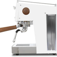 Ascaso - DUO PID Versatile Espresso Machine White/Wood 120V, NEMA 5-15 - DU.307