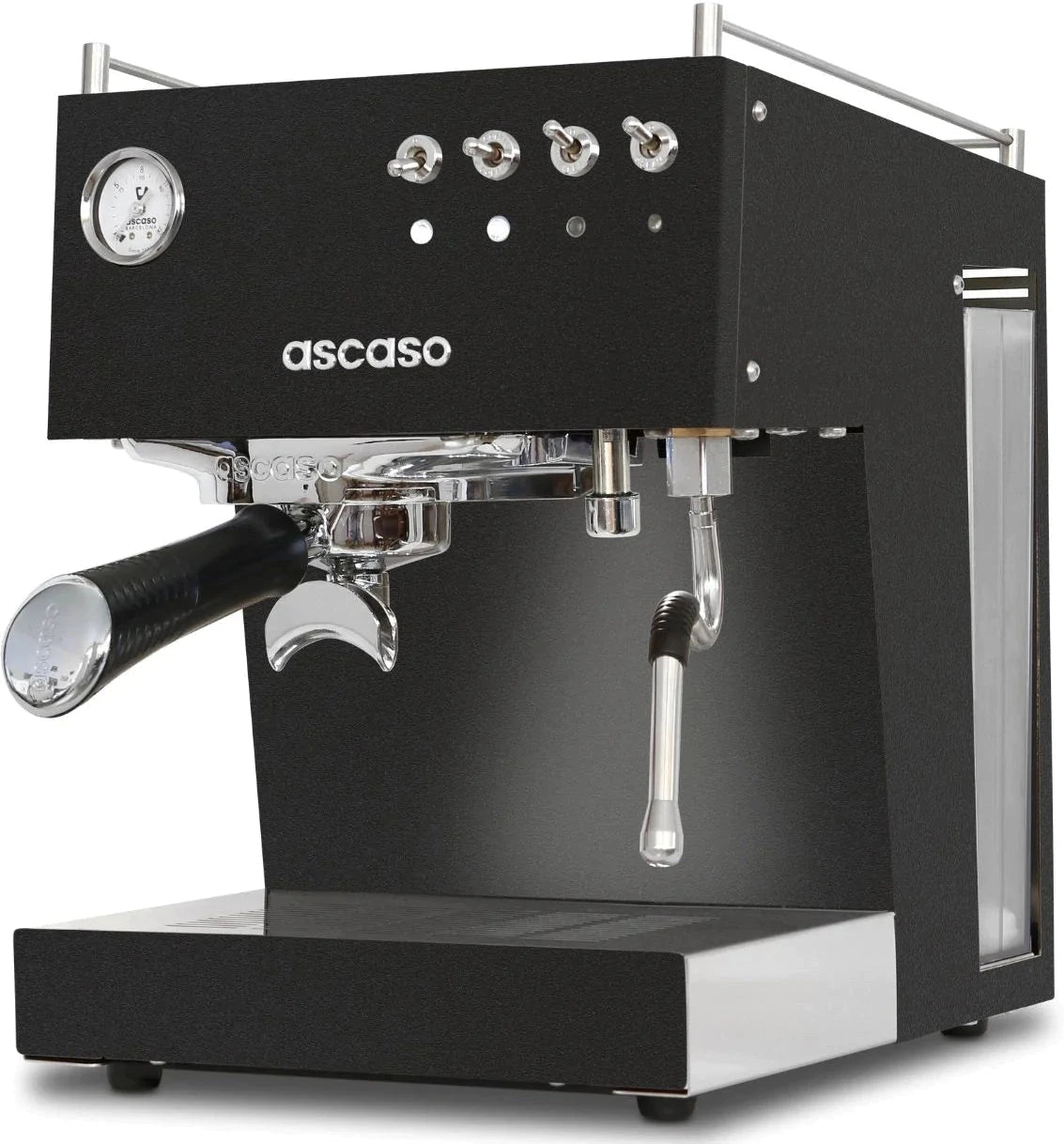 Ascaso - DUO + Versatile Steel Espresso Machine Black, Nema 5-20P, 120V - DU..21 - Special Order Item, ETA 3-4 Weeks