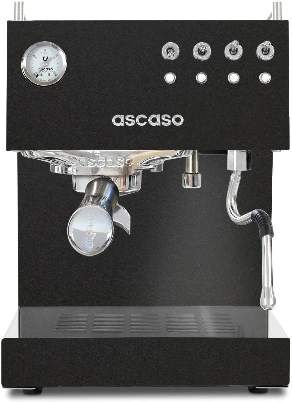Ascaso - DUO + Versatile Steel Espresso Machine Black, Nema 5-20P, 120V - DU..21 - Special Order Item, ETA 3-4 Weeks