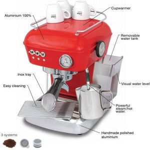 Ascaso - Dream One Espresso Machine Matte Cream - DR.712