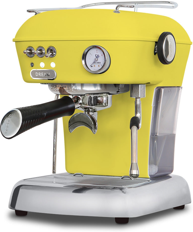Ascaso - Dream One Espresso Machine Matte Yellow - DR.702 - Special Order Item, ETA 3-4 Weeks