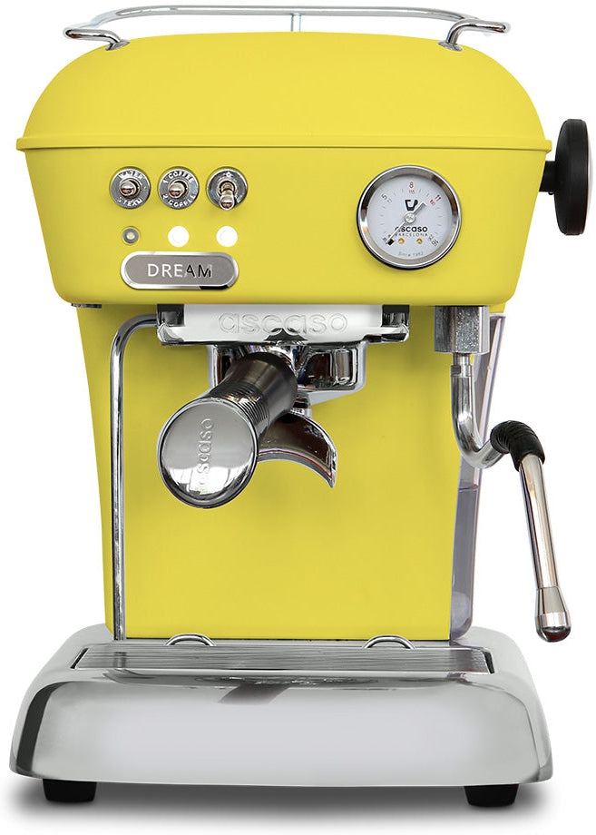 Ascaso - Dream One Espresso Machine Matte Yellow - DR.702 - Special Order Item, ETA 3-4 Weeks