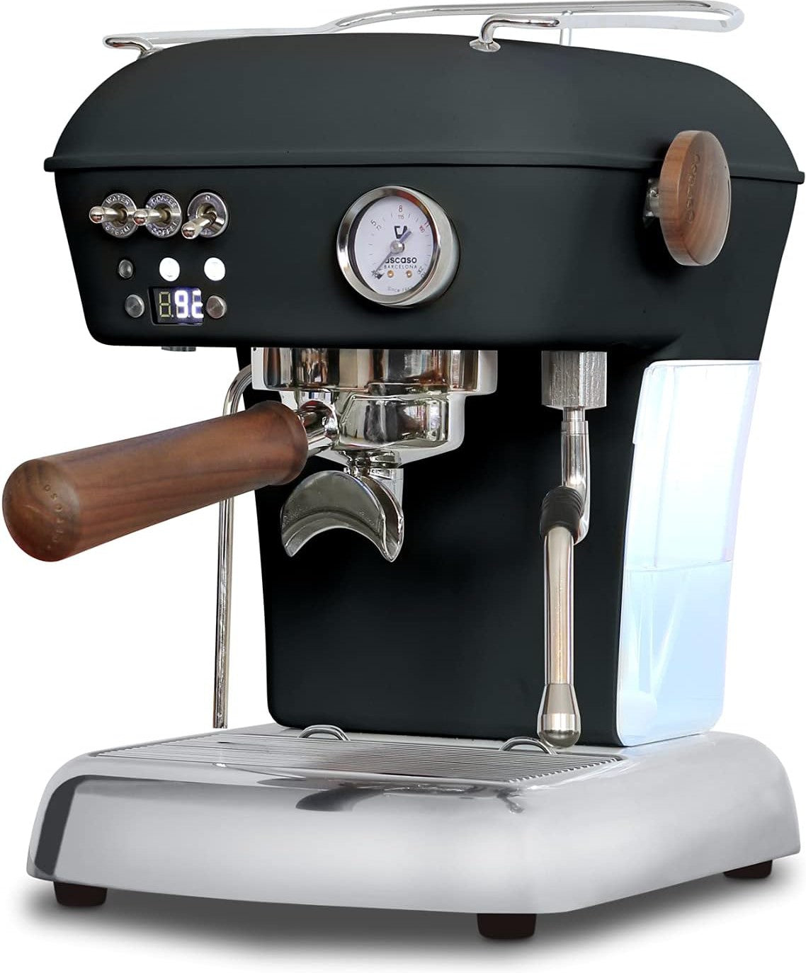 Ascaso - Dream PID PF Espresso Machine 120V Anthracite/Wood - DR.585 - Special Order Item, ETA 3-4 Weeks