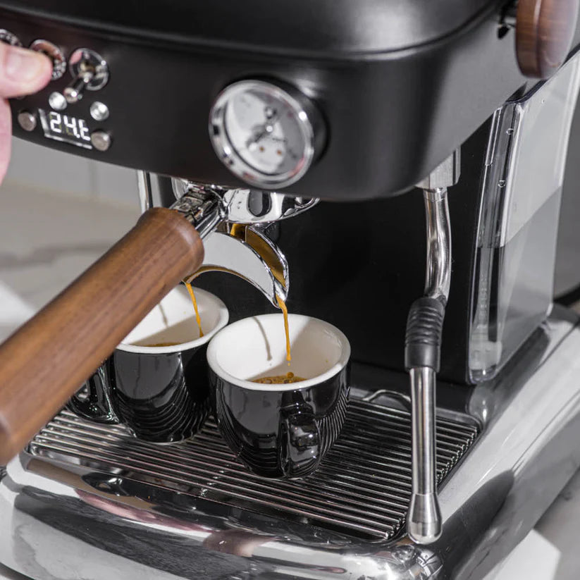 Ascaso - Dream PID PF Espresso Machine 120V Anthracite/Wood - DR.585 - Special Order Item, ETA 3-4 Weeks