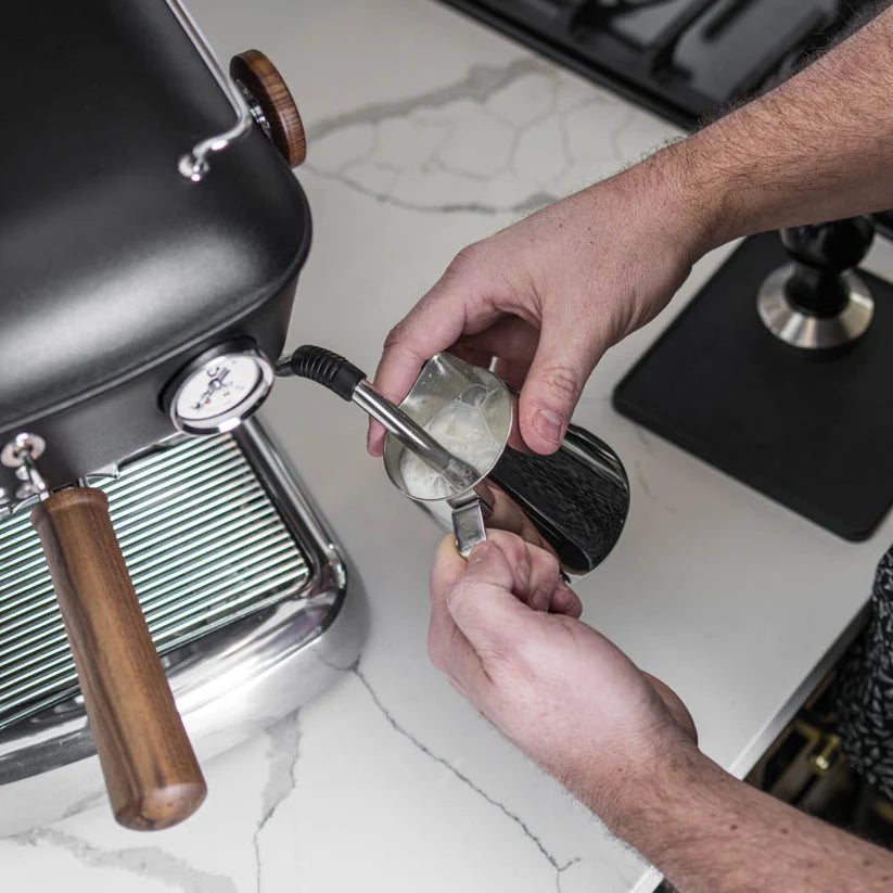 Ascaso - Dream PID PF Espresso Machine 120V Anthracite/Wood - DR.585 (Special Order Item, ETA 3-4 Weeks)