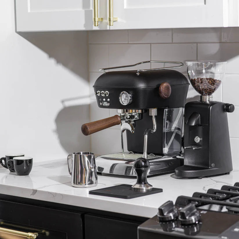Ascaso - Dream PID PF Espresso Machine 120V Anthracite/Wood - DR.585 - Special Order Item, ETA 3-4 Weeks