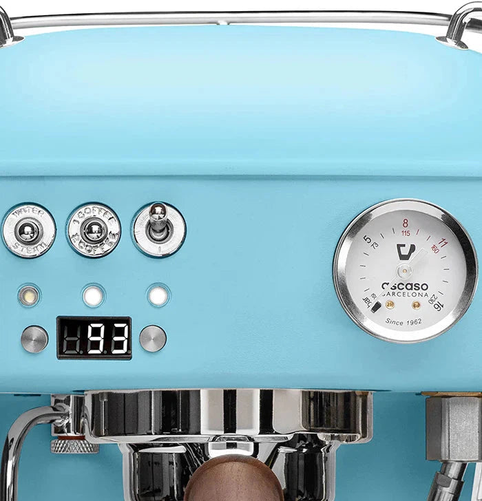 Ascaso - Dream PID PF Espresso Machine 120V Blue/Wood - DR.591 (Special Order Item, ETA 3-4 Weeks)