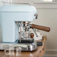 Ascaso - Dream PID PF Espresso Machine 120V Blue/Wood - DR.591 (Special Order Item, ETA 3-4 Weeks)