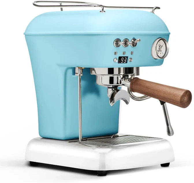 Ascaso - Dream PID PF Espresso Machine 120V Blue/Wood - DR.591 (Special Order Item, ETA 3-4 Weeks)