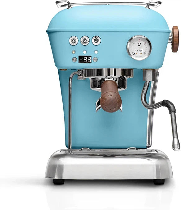 Ascaso - Dream PID PF Espresso Machine 120V Blue/Wood - DR.591 (Special Order Item, ETA 3-4 Weeks)