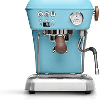 Ascaso - Dream PID PF Espresso Machine 120V Blue/Wood - DR.591 (Special Order Item, ETA 3-4 Weeks)