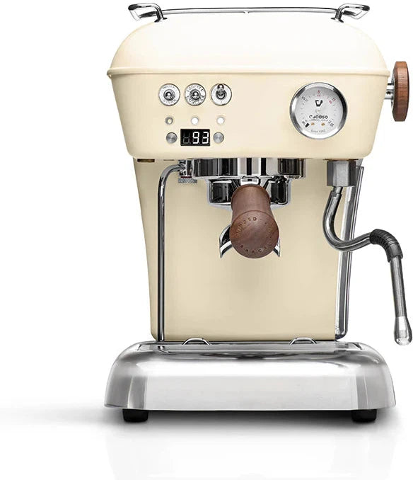 Ascaso - Dream PID PF Espresso Machine 120V Cream/Wood - DR.595 (Special Order Item, ETA 3-4 Weeks)