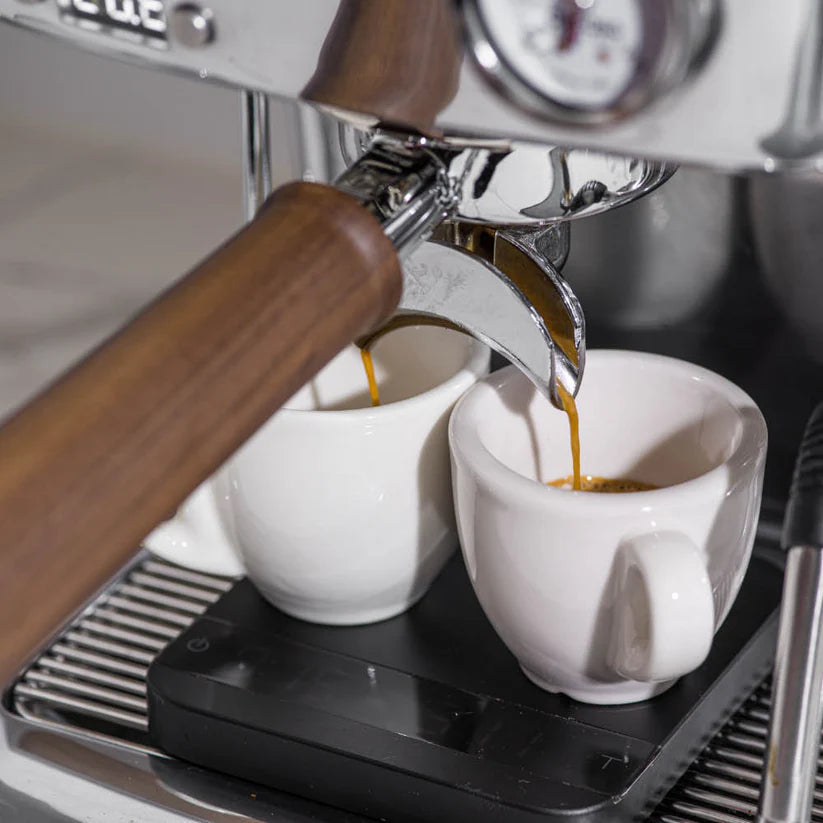 Ascaso - Dream PID PF Espresso Machine 120V Polished Aluminum/Wood - DR.587 - Special Order Item, ETA 3-4 Weeks