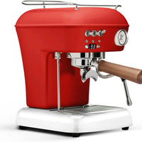Ascaso - Dream PID PF Espresso Machine 120V Red/Wood - DR.622 (Special Order Item, ETA 3-4 Weeks)