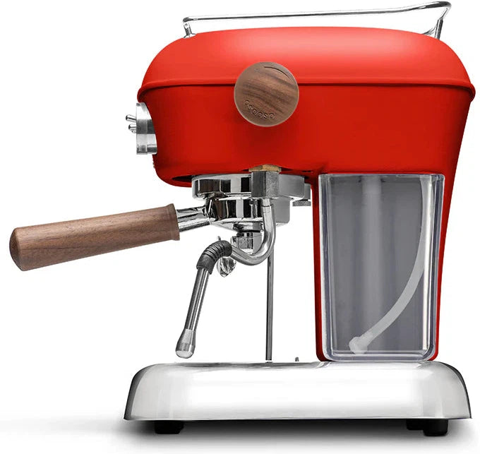 Ascaso - Dream PID PF Espresso Machine 120V Red/Wood - DR.622 - Special Order Item, ETA 3-4 Weeks