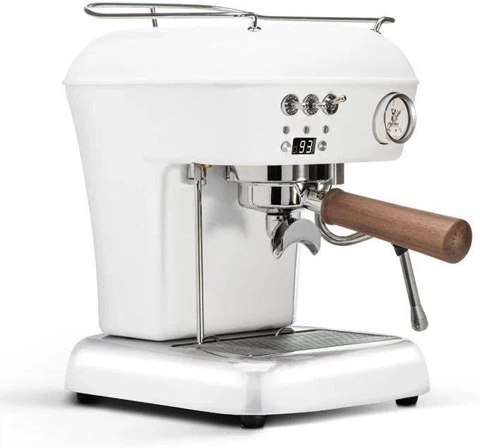 Ascaso - Dream PID PF Espresso Machine 120V White/Wood - DR.579 - Special Order Item, ETA 3-4 Weeks