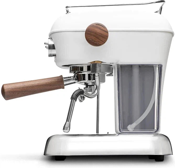 Ascaso - Dream PID PF Espresso Machine 120V White/Wood - DR.579 - Special Order Item, ETA 3-4 Weeks