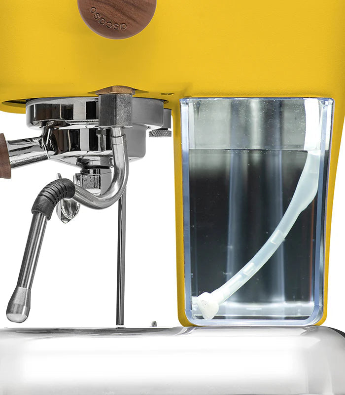 Ascaso - Dream PID PF Espresso Machine 120V Yellow/Wood - DR.599 - Special Order Item, ETA 3-4 Weeks