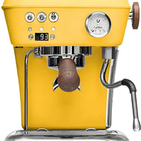Ascaso - Dream PID PF Espresso Machine 120V Yellow/Wood - DR.599 (Special Order Item, ETA 3-4 Weeks)