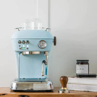 Ascaso - Dream PID Versatile Espresso Machine Matte Blue/Wood - DR.556 (Special Order Item, ETA 3-4 Weeks)