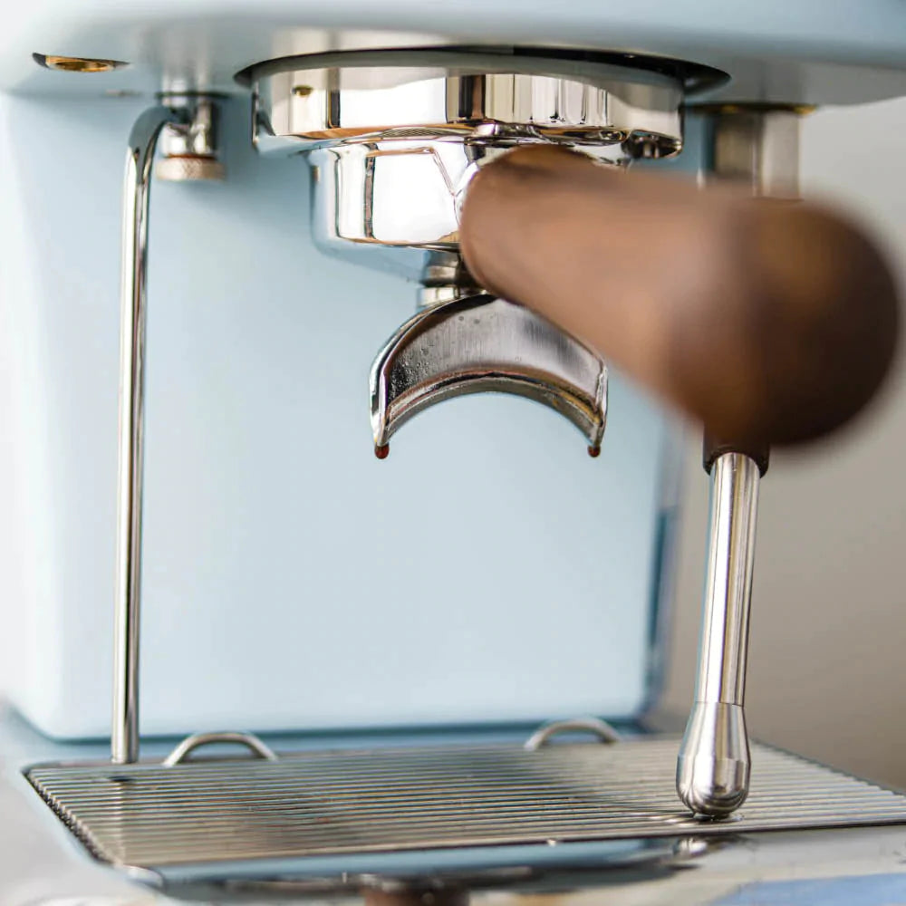 Ascaso - Dream PID Versatile Espresso Machine Matte Blue/Wood - DR.556 - Special Order Item, ETA 3-4 Weeks