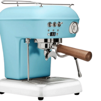 Ascaso - Dream PID Versatile Espresso Machine Matte Blue/Wood - DR.556 (Special Order Item, ETA 3-4 Weeks)