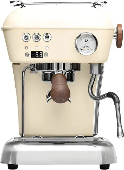 Ascaso - Dream PID Versatile Espresso Machine Matte Cream/Wood - DR.560 (Special Order Item, ETA 3-4 Weeks)