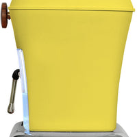 Ascaso - Dream PID Versatile Espresso Machine Matte Yellow/Wood - DR.566 (Special Order Item, ETA 3-4 Weeks)