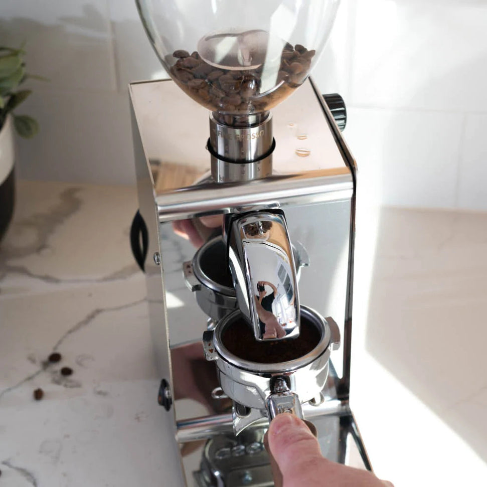Ascaso - I-Steel Coffee Grinder I1 With Timer Polished - MIN430 (Special Order Item, ETA 3-4 Weeks)