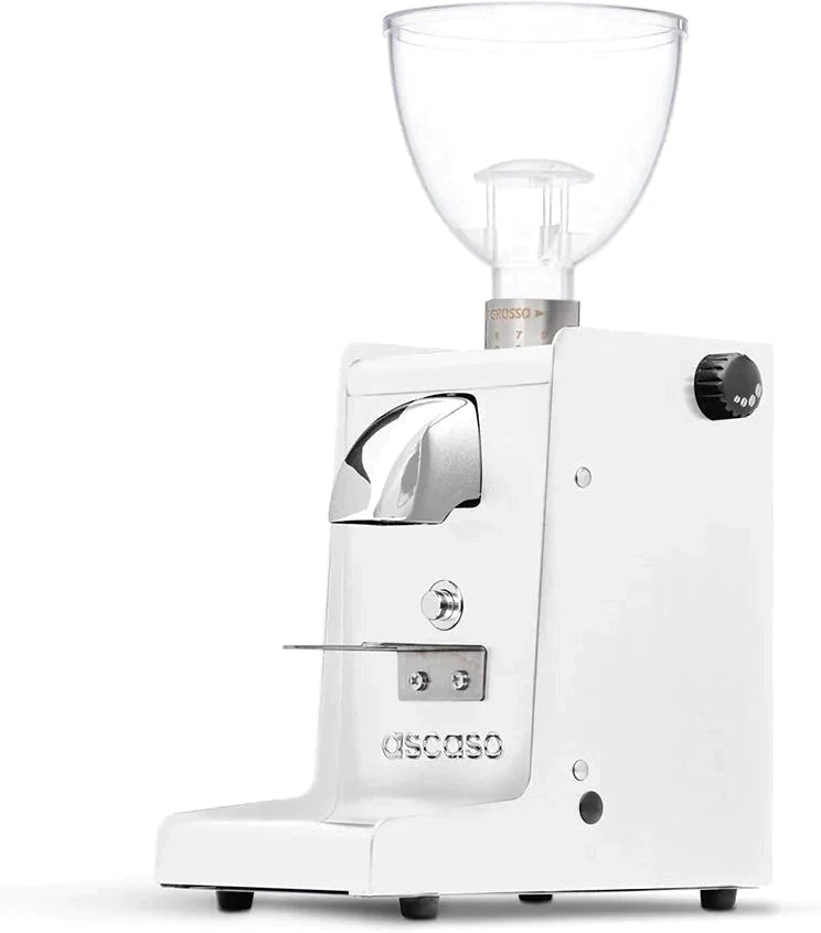 Ascaso - I-Steel Coffee Grinder I1 With Timer White - MIN820 (Special Order Item, ETA 3-4 Weeks)