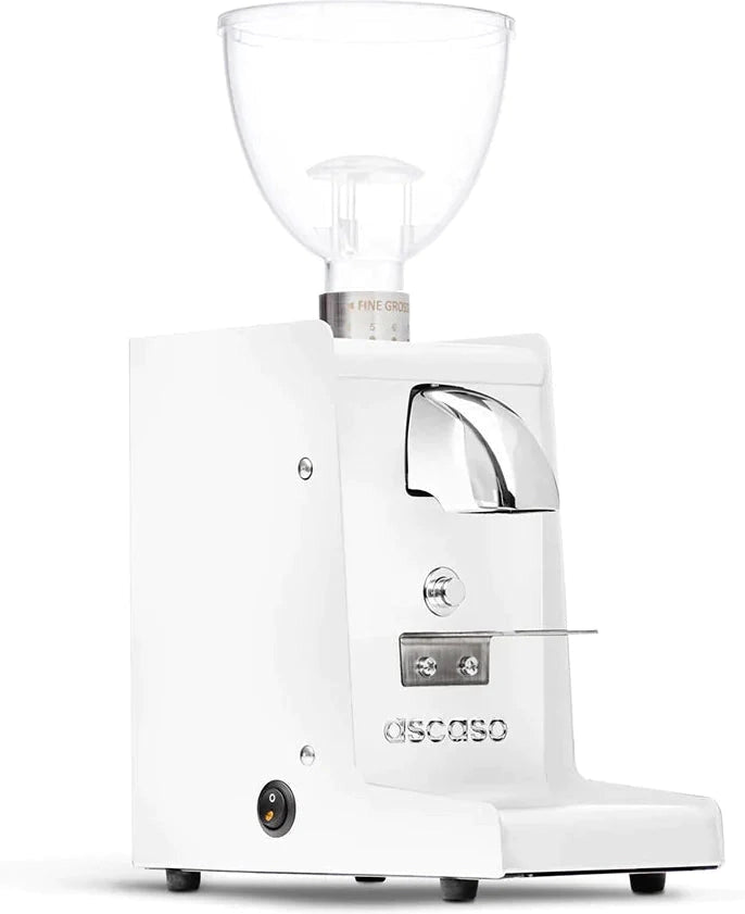 Ascaso - I-Steel Coffee Grinder I1 With Timer White - MIN820 (Special Order Item, ETA 3-4 Weeks)