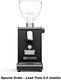 Ascaso - I-Steel Coffee Grinder I2 With Timer Black - MIN720 (Special Order Item, ETA 3-4 Weeks)