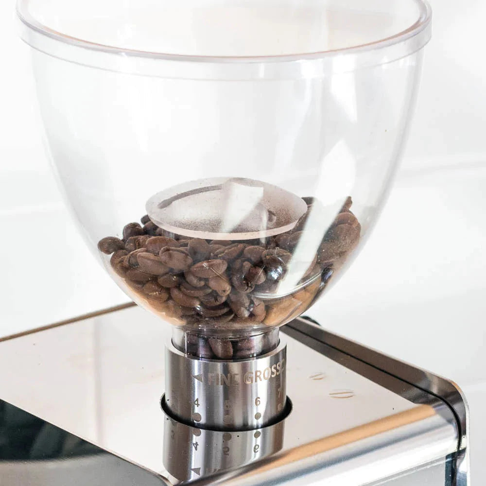 Ascaso - I-Steel Coffee Grinder I2 With Timer Polished - MIN530 - Special Order Item, ETA 3-4 Weeks