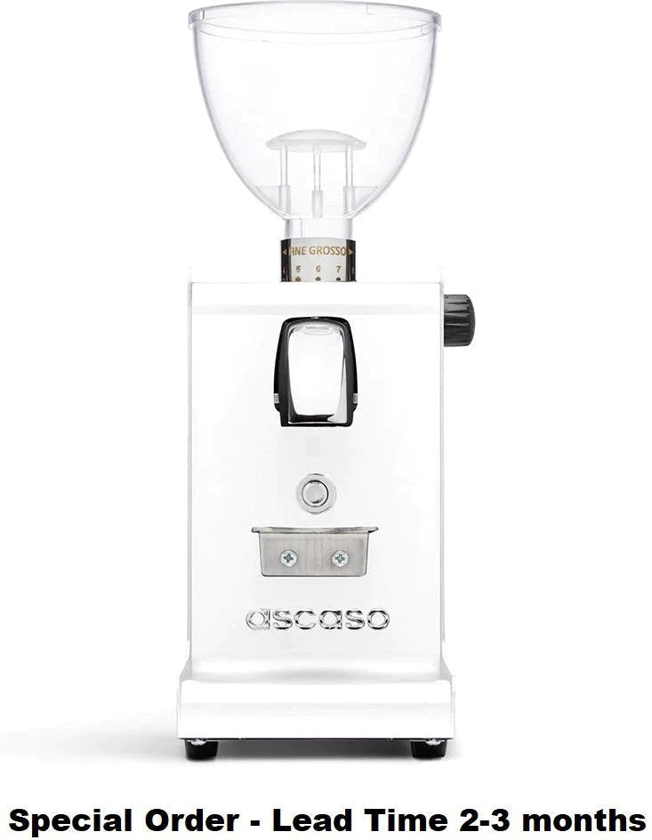 Ascaso - I-Steel Coffee Grinder I2 With Timer White - MIN824 (Special Order Item)