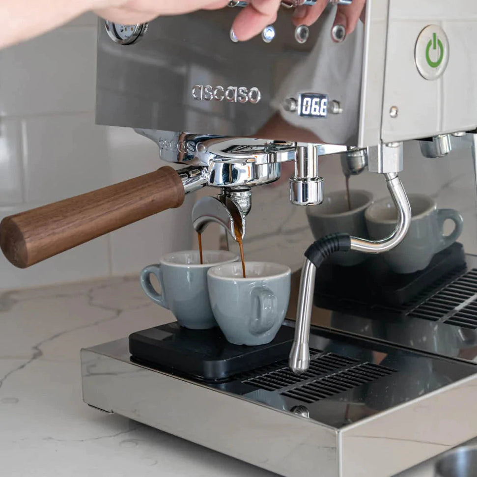Ascaso - Steel DUO PID Espresso Machine Inox/Wood - DU.118