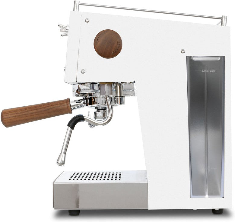 Ascaso - Steel DUO PID Espresso Machine White/Wood - DU.114