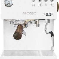 Ascaso - Steel DUO PID Espresso Machine White/Wood - DU.114
