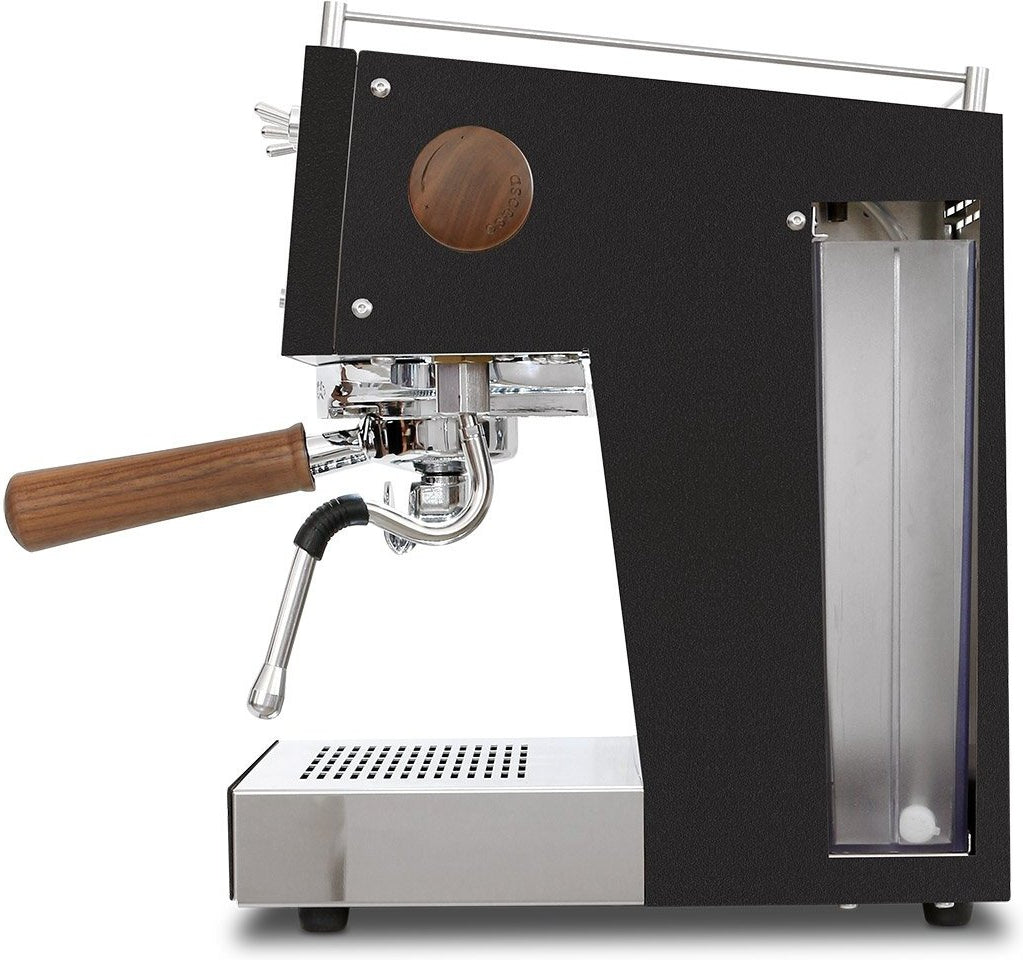 Ascaso - Steel Uno Versatile PID Espresso Machine Black/Wood - UNO110