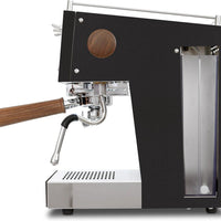 Ascaso - Steel Uno Versatile PID Espresso Machine Black/Wood - UNO110 (Special Order Item, ETA 3-4 Weeks)