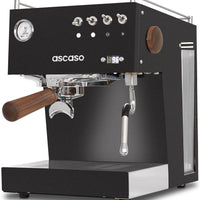 Ascaso - Steel Uno Versatile PID Espresso Machine Black/Wood - UNO110 (Special Order Item, ETA 3-4 Weeks)